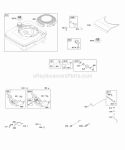 Controls Fuel Supply Governor Spring Diagram and Parts List for 129702-0134-01  Briggs and Stratton Engine